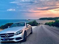 Usata Mercedes C250 204 CV (150 kW) 2017 Argento Cabrio