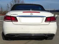 Usata Mercedes E220 Premium 170 CV (125 kW) 2016 Bianco Cabrio