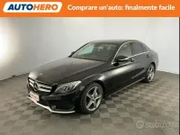 Usata Mercedes C220 Premium 170 CV (125 kW) 2015 Nero Berlina