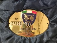 Usata Mercedes SL500 Elegance 306 CV (225 kW) 2002 Argento Cabrio