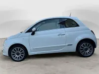 Usata Fiat 500 Lounge 95 CV (69 kW) 2015 Bianco pastello Utilitaria