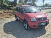 Usata Fiat Panda 4x4 69 CV (50 kW) 2007 Rosso Utilitaria