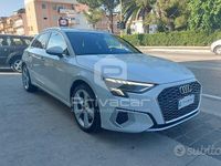 Usata Audi A3 Sportback S-Line 116 CV (85 kW) 2020 Bianco Utilitaria