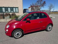 Usata Fiat 500 Lounge 69 CV (50 kW) 2008 Rosso Utilitaria