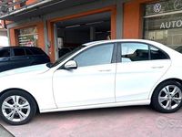 Usata Mercedes C220 170 CV (125 kW) 2015 Bianco Berlina