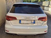 Usata Audi A3 110 CV (80 kW) 2018 Bianco Berlina