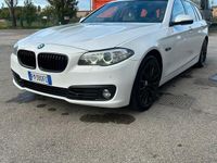 Usata BMW 525 Luxury Line 218 CV (160 kW) 2014 Bianco Station wagon