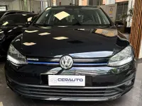 Usata VW Golf VII Executive 110 CV (80 kW) 2018 Schwarz black Berlina