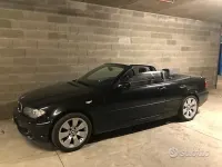 Usata BMW 320 Cabriolet 150 CV (110 kW) 2005 Nero Cabrio