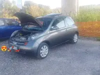 Usata Nissan Micra 82 CV (60 kW) 2005 Grigio Utilitaria