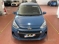 Usata Hyundai i10 Style 66 CV (48 kW) 2017 Blu Utilitaria