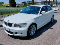 Usata BMW 118 M Sport 143 CV (105 kW) 2008 Bianco Utilitaria