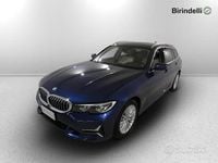 Usata BMW 320e Luxury Line 190 CV (139 kW) 2020 Blu Station wagon