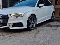 Usata Audi A3 2019 Bianco Berlina