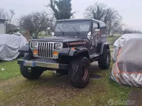 Usata Jeep Wrangler 80 CV (58 kW) 1989 Nero SUV