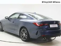 Usata BMW 420 Coupé Sport Line 190 CV (139 kW) 2021 Arctic race blue metallic Coupé
