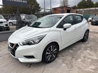 Usata Nissan Micra N-Connecta 90 CV (66 kW) 2017 Bianco Utilitaria
