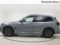 Usata BMW X3 M Sport 190 CV (139 kW) 2022 Grigio SUV