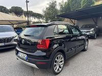 Usata VW Polo Cross 90 CV (66 kW) 2016 Nero Utilitaria
