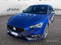 Usata Seat Leon FR 150 CV (110 kW) 2021 Blu Berlina