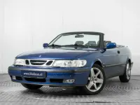 Usata Saab 9-3 205 CV (150 kW) 2001 Blu Cabrio