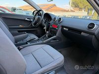Usata Audi A3 Attraction 105 CV (77 kW) 2009 Nero Utilitaria