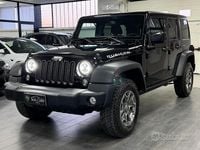 Usata Jeep Wrangler Unlimited Rubicon 200 CV (147 kW) 2015 Nero SUV