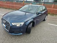 Usata Audi A3 Sport 116 CV (85 kW) 2018 Blu Berlina