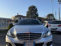 Usata Mercedes E250 Premium 204 CV (150 kW) 2014 Argento Berlina