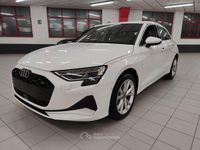 Usata Audi A3 Advanced Plus 110 CV (80 kW) 2024 Bianco Berlina