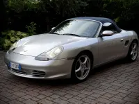 Usata Porsche Boxster 260 CV (191 kW) 2003 Argento Cabrio