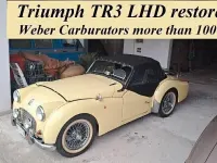Usata Triumph TR3 95 CV (69 kW) 1956 Beige Cabrio