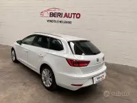 Usata Seat Leon 150 CV (110 kW) 2018 Bianco Station wagon