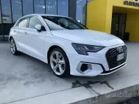Usata Audi A3 Advanced 150 CV (110 kW) 2020 Bianco Berlina