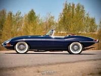 Usata Jaguar E-Type 269 CV (197 kW) 1966 Blu Cabrio