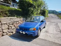Usata Subaru Justy 1997 Blu Utilitaria