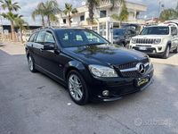 Usata Mercedes C220 Avantgarde 170 CV (125 kW) 2009 Nero Station wagon