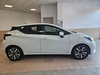 Usata Nissan Micra Visia+ 90 CV (66 kW) 2017 Bianco Utilitaria