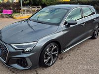 Usata Audi A3 S-Line 116 CV (85 kW) 2020 Grigio Berlina