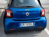 Usata Smart ForFour Passion 71 CV (52 kW) 2016 Blu Utilitaria