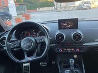 Usata Audi A3 Sport 184 CV (135 kW) 2018 Nero Berlina