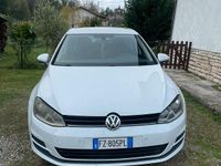 Usata VW Golf VII 105 CV (77 kW) 2014 Bianco Berlina