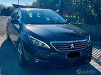 Usata Peugeot 308 GT-line 130 CV (95 kW) 2018 Nero Station wagon