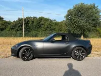 Usata Mazda MX5 Exceed 132 CV (97 kW) 2019 Grigio Cabrio