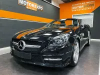 Usata Mercedes SLK250 AMG line 204 CV (150 kW) 2011 Designo black Cabrio