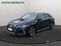 Usata Audi A3 Sportback e-tron 150 CV (110 kW) 2022 Nero Utilitaria