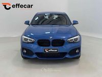 Usata BMW 118 M Sport 150 CV (110 kW) 2019 Blu Utilitaria