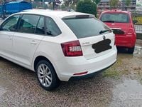 Usata Skoda Rapid Ambition 90 CV (66 kW) 2018 Bianco Utilitaria