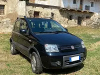 Usata Fiat Panda 4x4 69 CV (50 kW) 2012 Nero Utilitaria