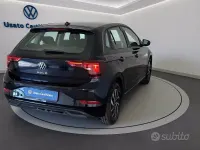 Usata VW Polo Life 95 CV (69 kW) 2023 Nero perla Utilitaria
